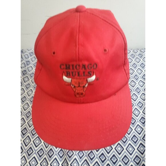 Chicago Bulls Snapback Hat YOUTH 3-8 Years Old 90s NBA The G Cap Red Hat - Picture 8 of 16